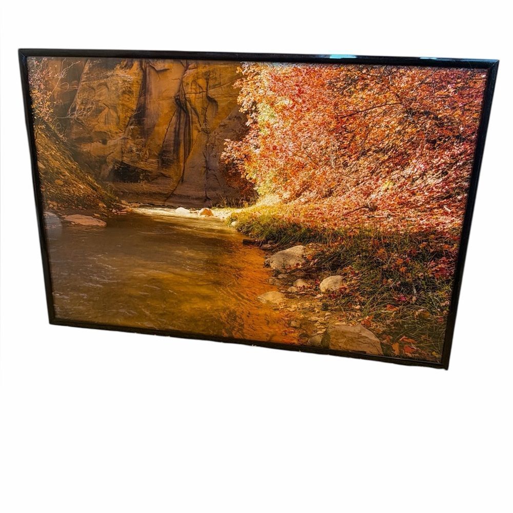 Autumn Narrows Framed Wall Art Justin August Photography 12x18